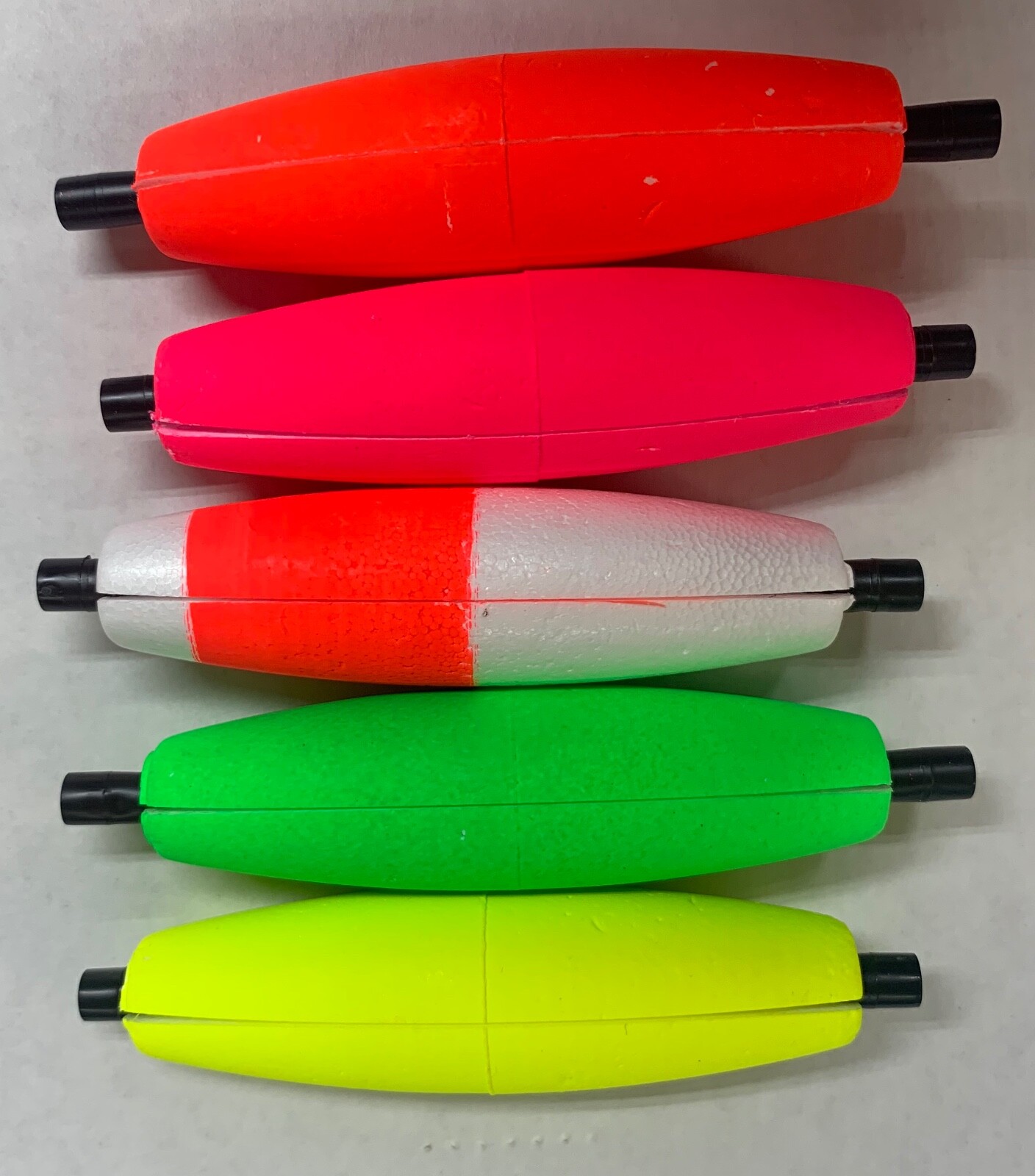 25 COMAL TACKLE Cigar Floats SLOTTED Choose 2" 2.5" 3" Lures Fishing Tackle