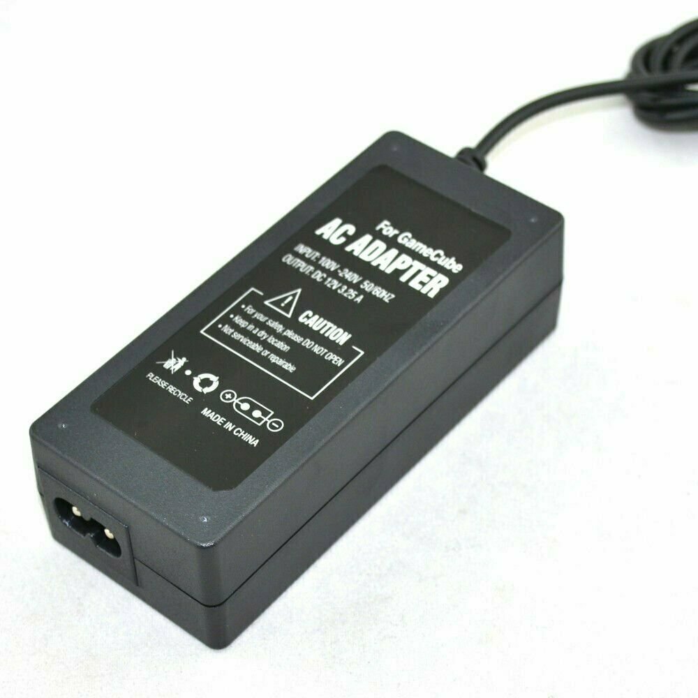 Replacement Nintendo Gamecube AC Adapter Power Supply Video Game Charger Cord