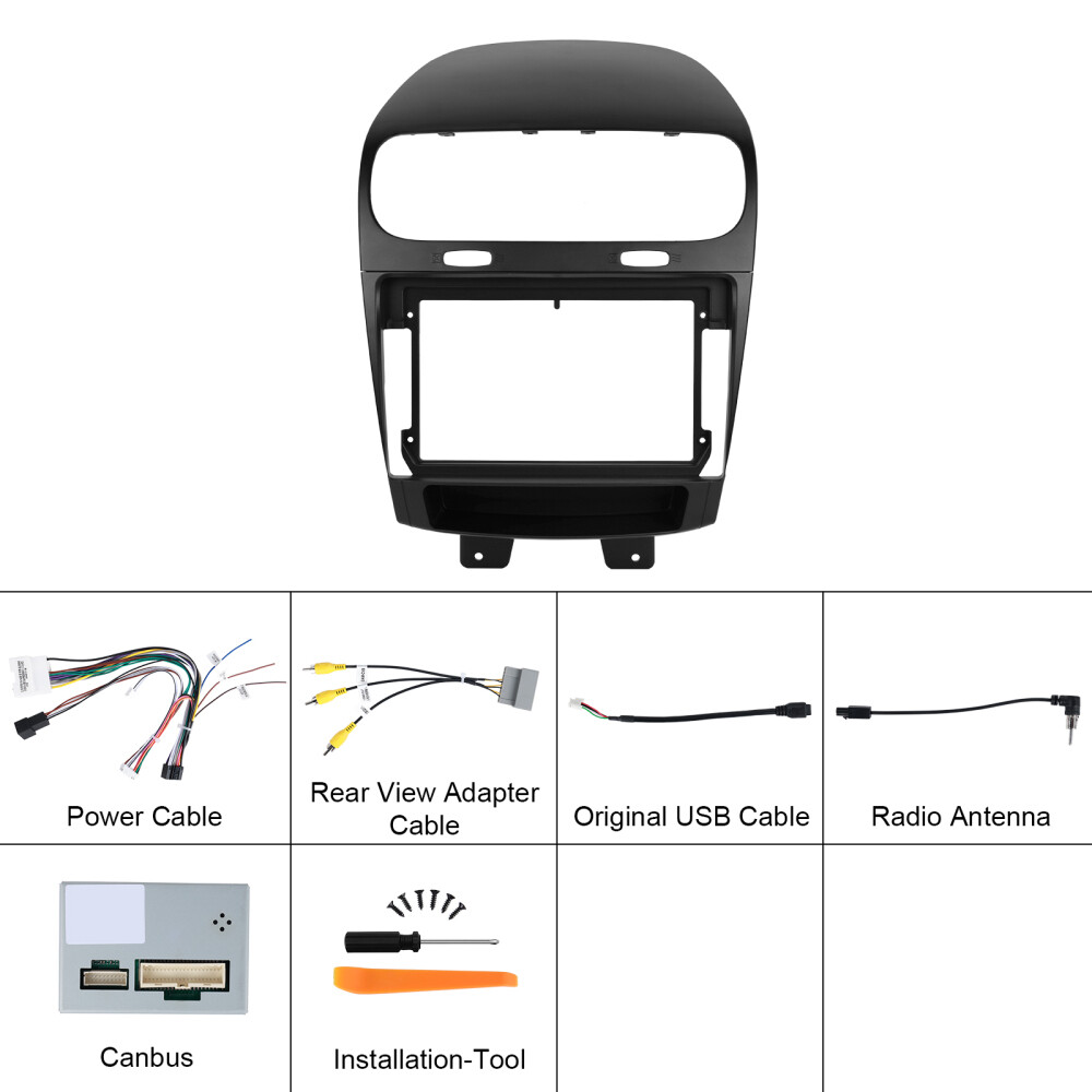 For 2012-2020 Dodge Journey Car Stereo Radio GPS Navi Android 15 Carplay 2+64GB