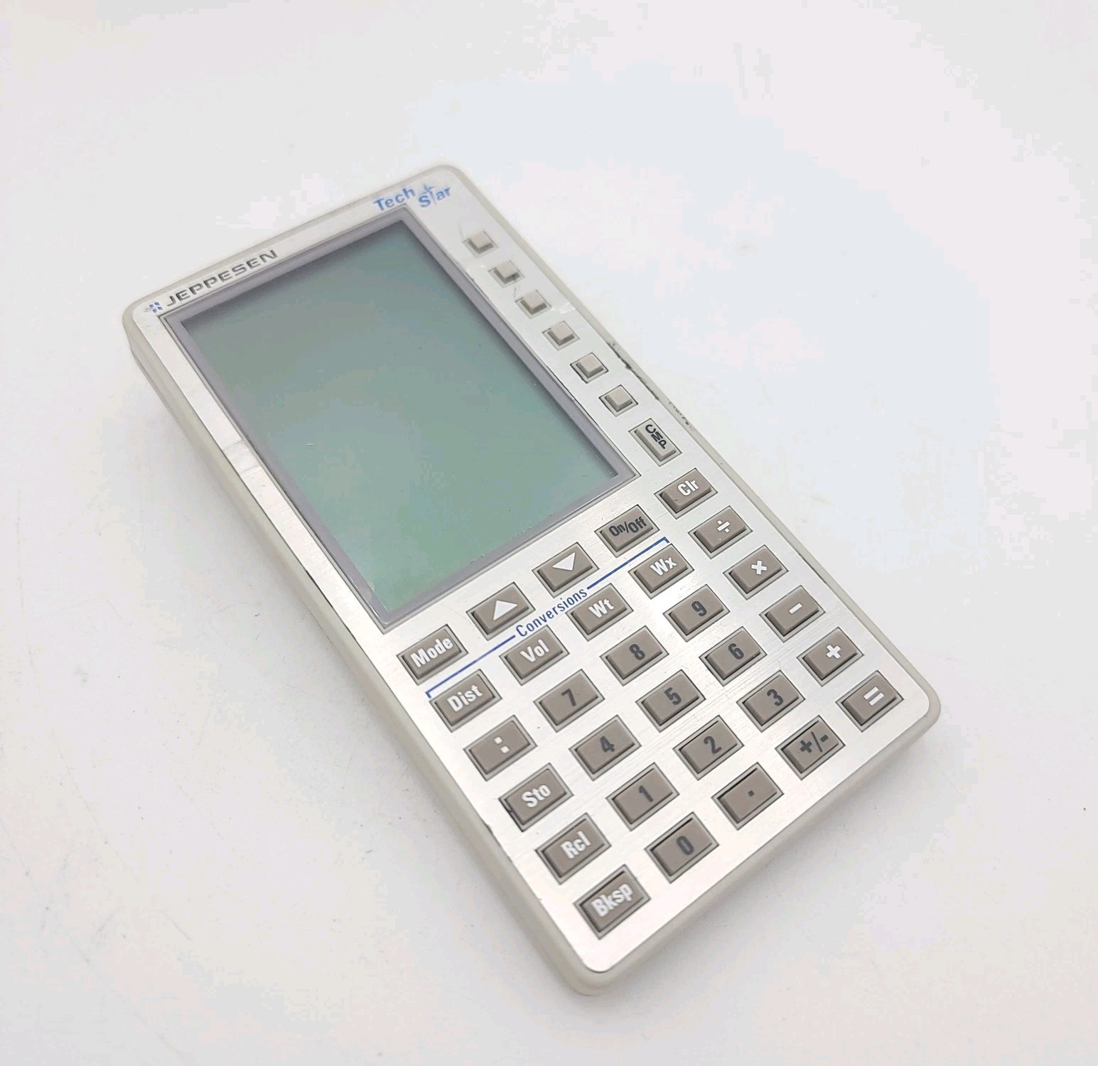 Jeppesen TechStar Flight Computer Electronic E6B Aviation Calculator with Case