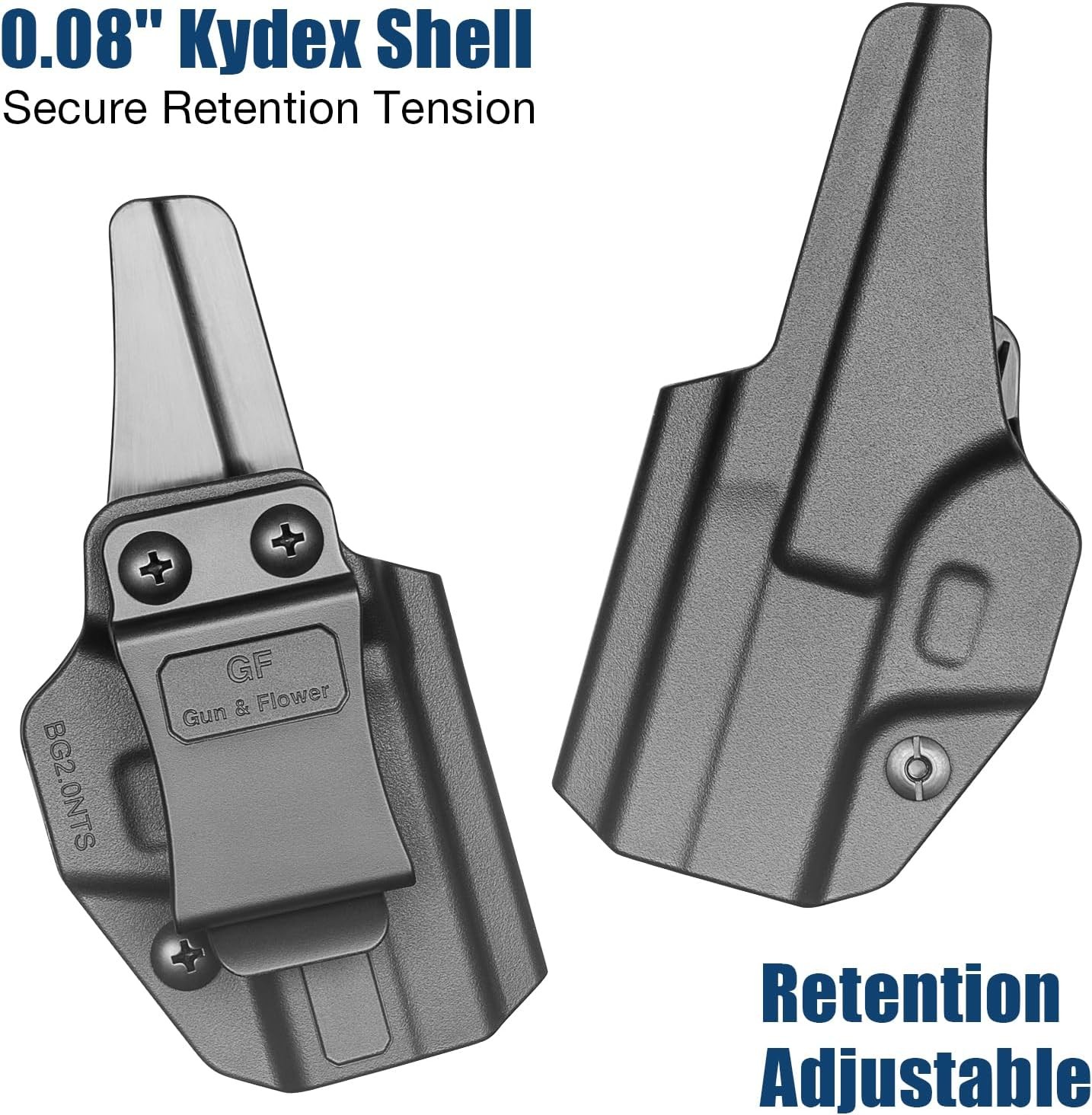 IWB Holster for Smith&Wesson Bodyguard 2.0, Inside Waistband Holster,Right Hand