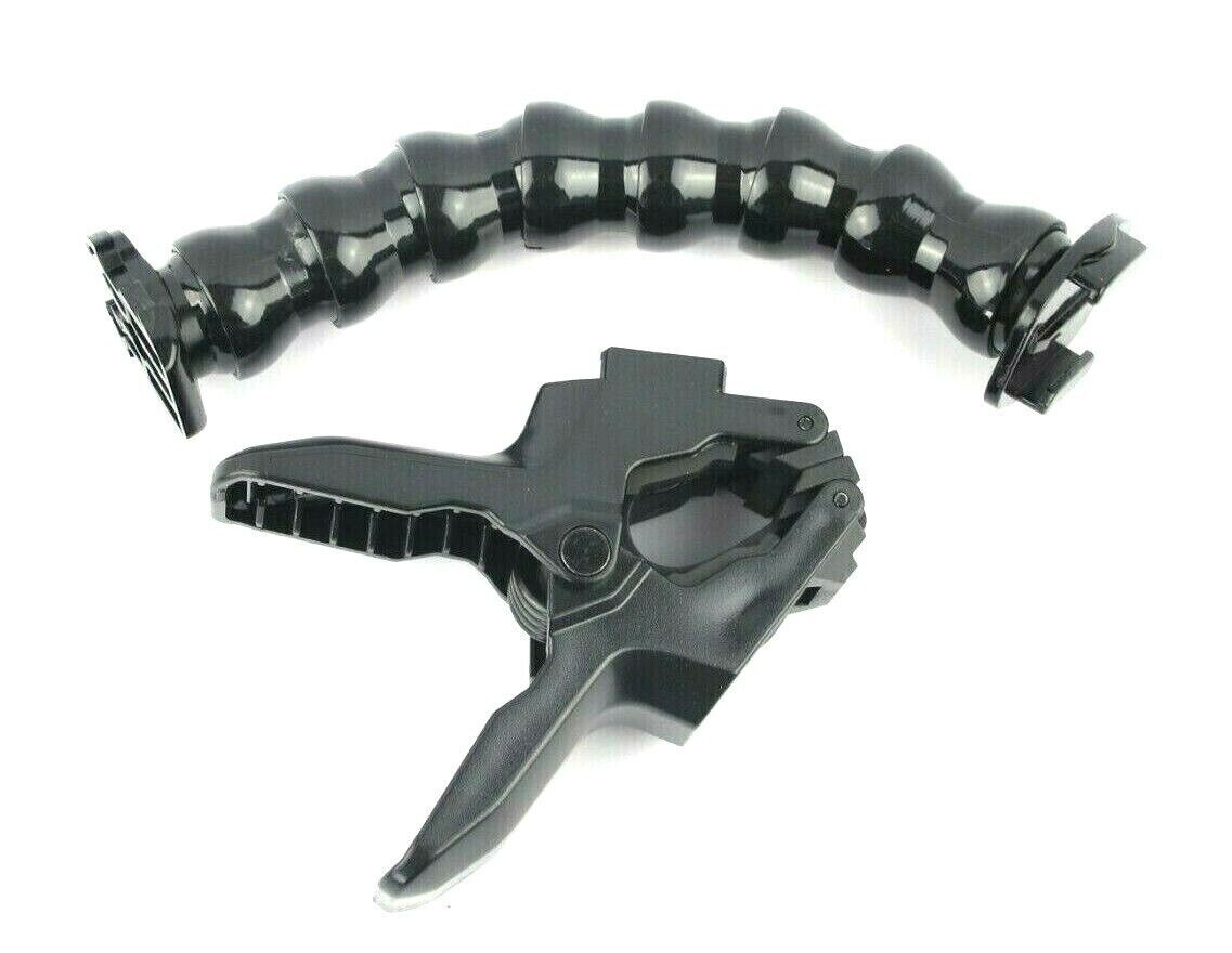 New Jaws Flex Clamp Mount with Adjustable Neck for GoPro Hero 9 8 7 6 5 Camera