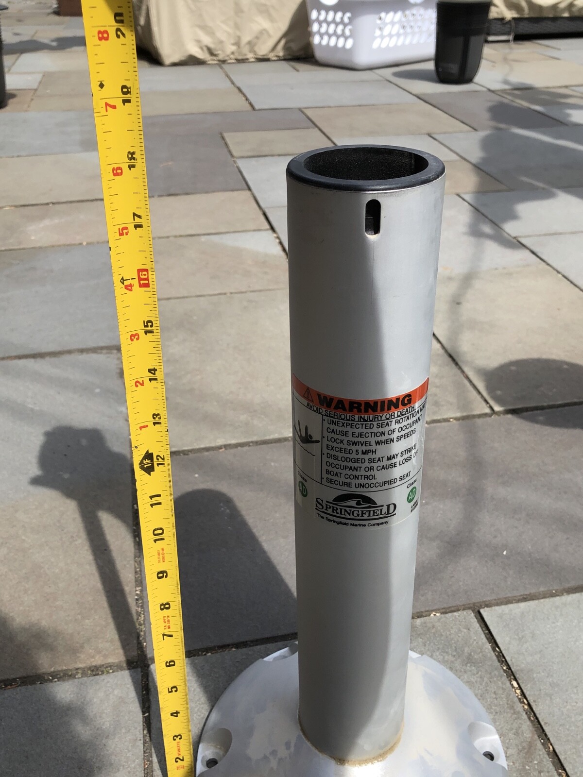 Springfield boat SEAT Pedestal