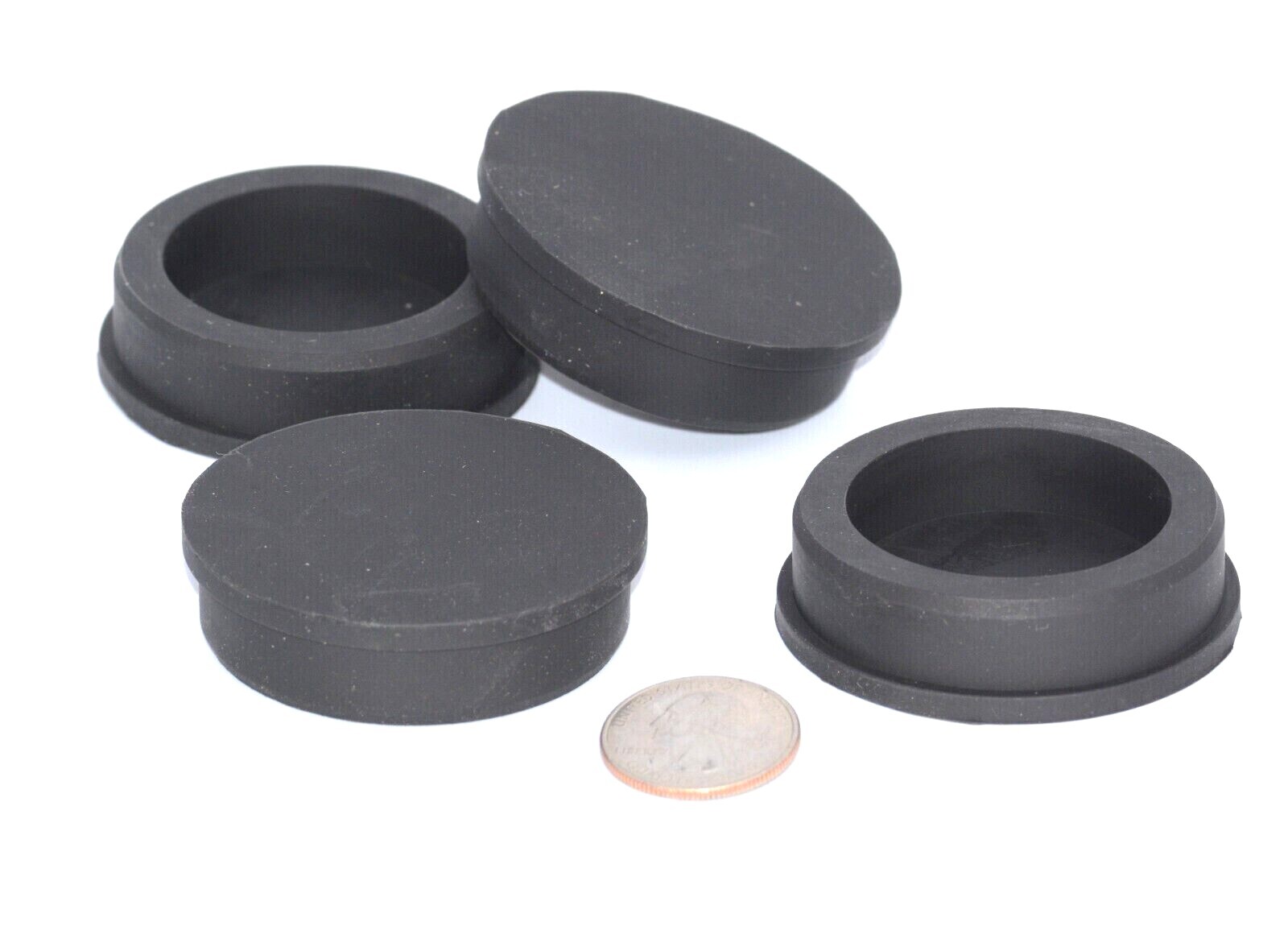 Firewall Rubber Hole Plugs 7/8" to 2 1/2" Push In Compression Stem 10 Sizes