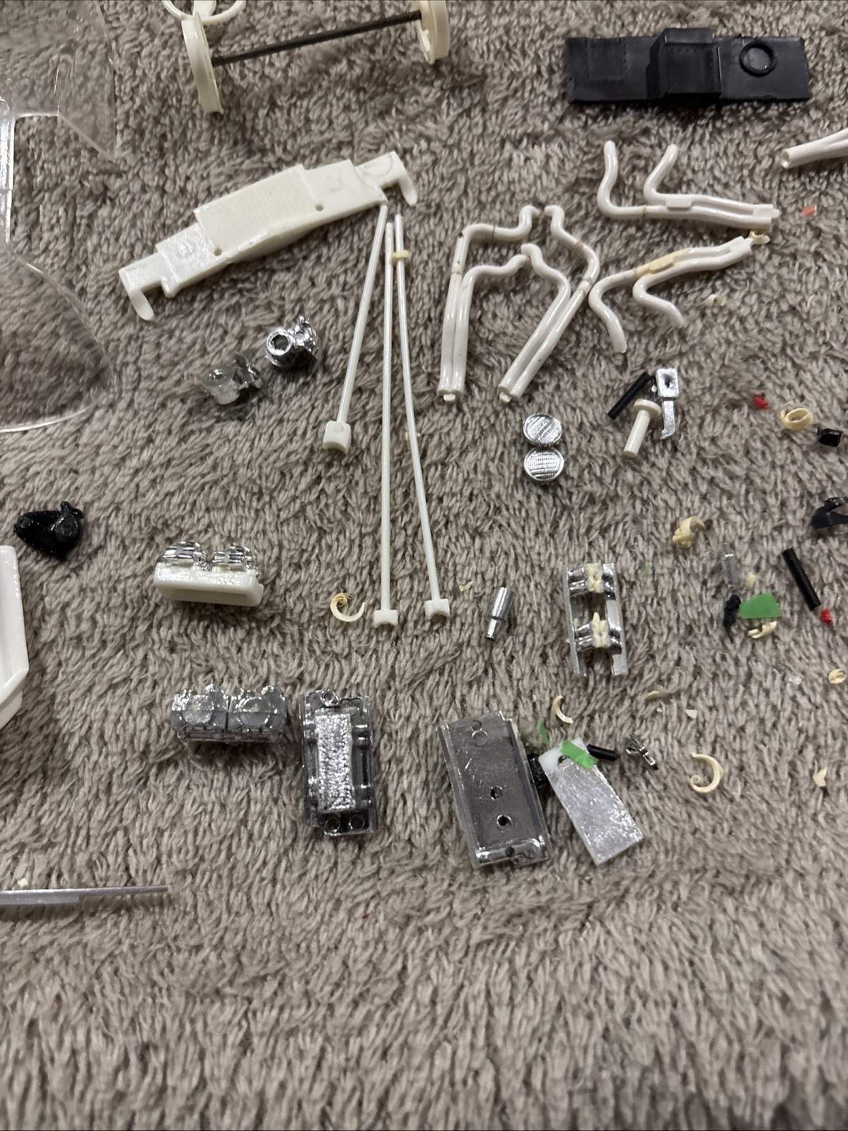 vintage 1973 issue MPC 1/25 Bill "Grumpy's Toy" Jenkins Pro Stock Vega Parts