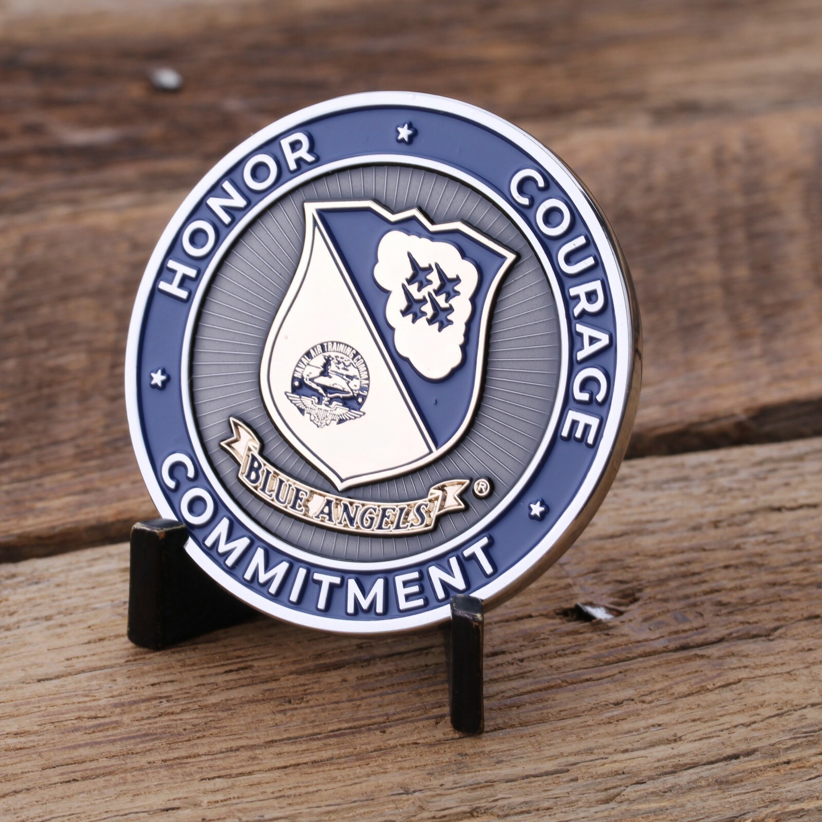 Blue Angels US Navy Flight Demonstration Squadron Challenge Coin