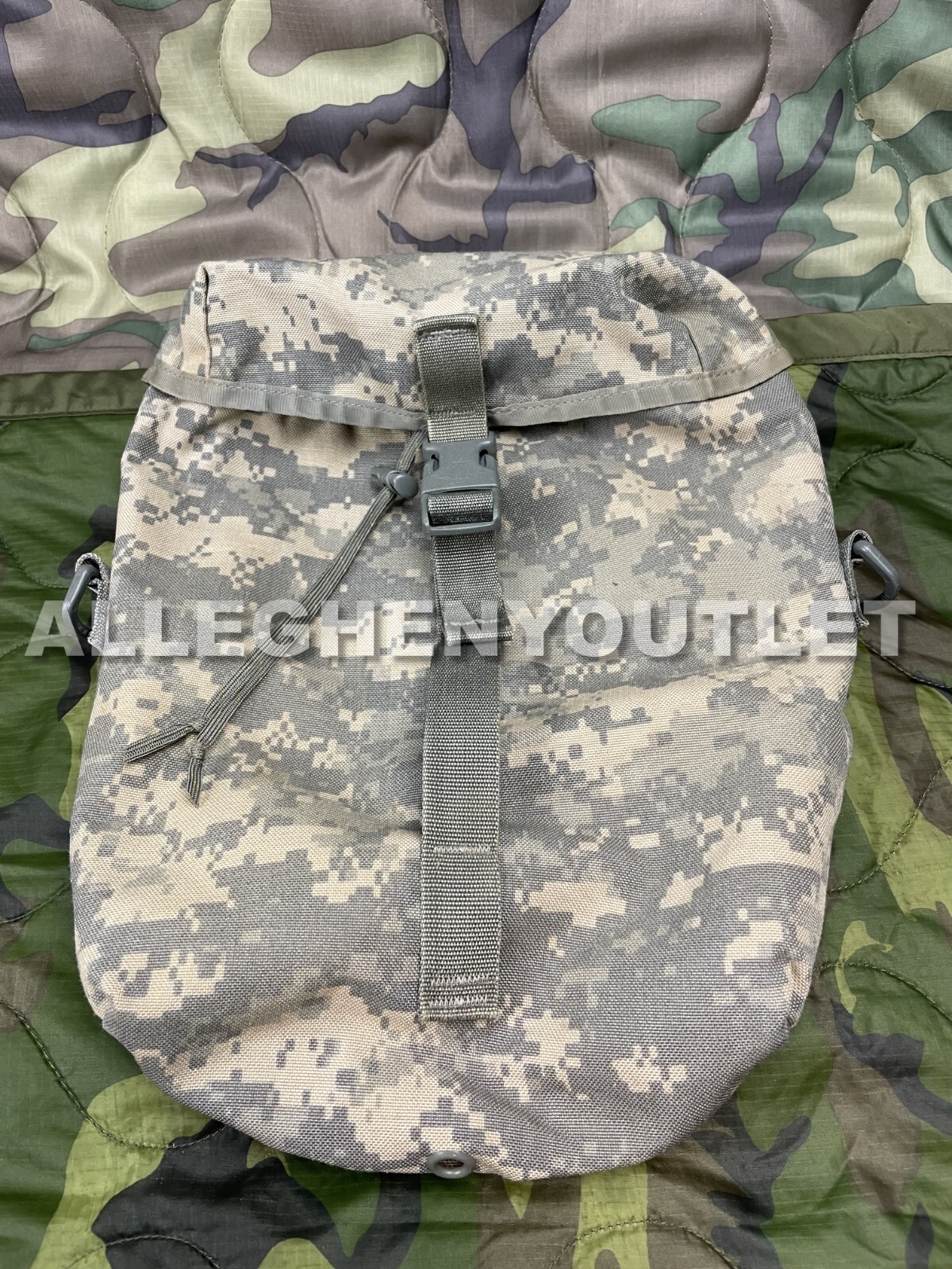 US Army Molle SUSTAINMENT POUCH ACU UCP Dump Pouch Field Pack Digital Mag GC