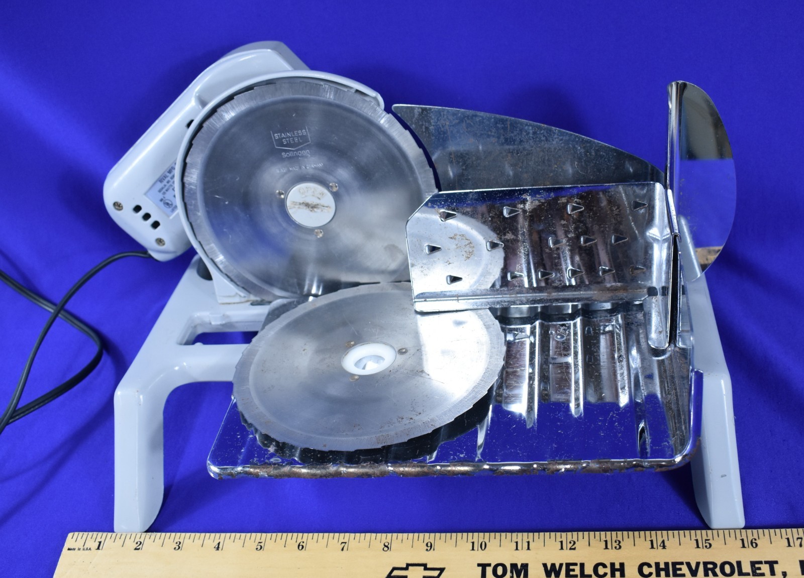 Vintage Rival Meat Slicer 1101/8 Meat /Food Slicer *See Video* #5426