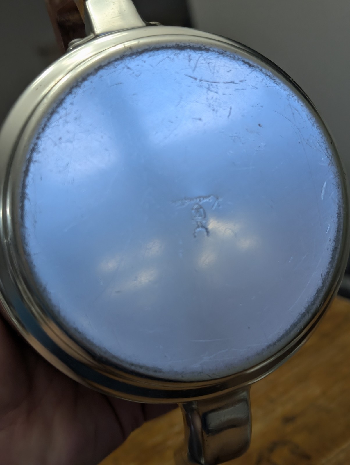 Vintage Aluminum Art Deco Wood Handles MCM Kensington Tea Coffee Set