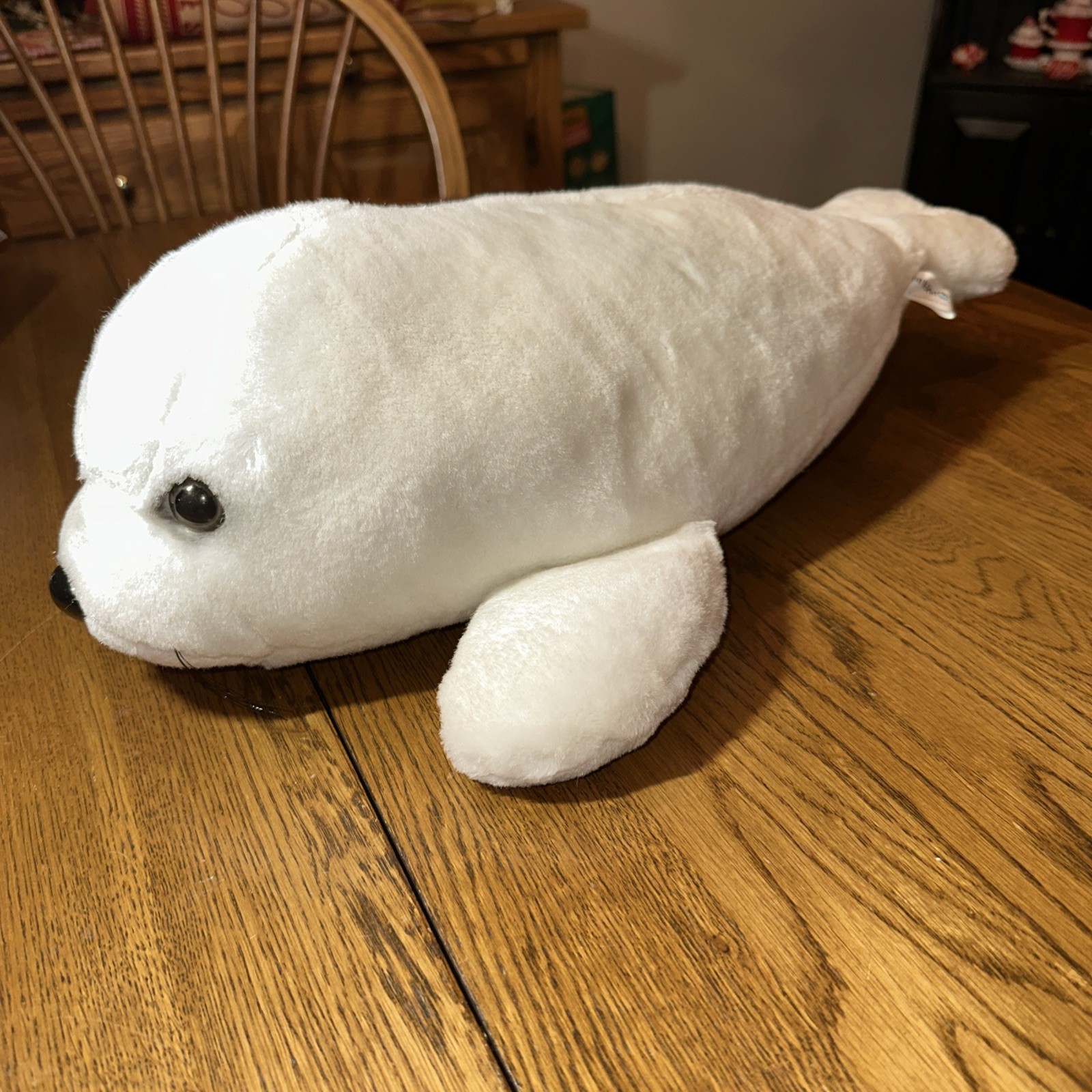 Sea World White Arctic Seal 18” Plush Soft Toy Stuffed Animal