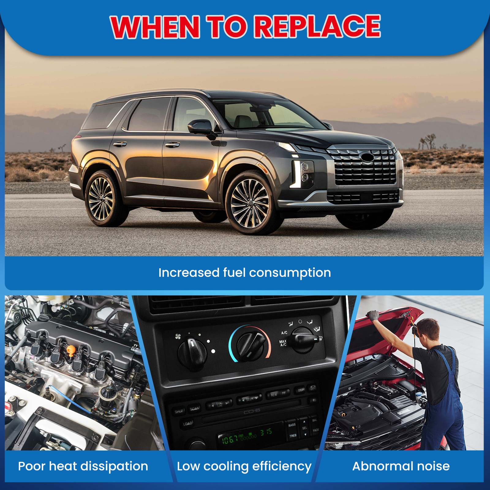 W/6-Groove Pulley A/C Compressor for Buick LeSabre Oldsmobile Pontiac Bonneville