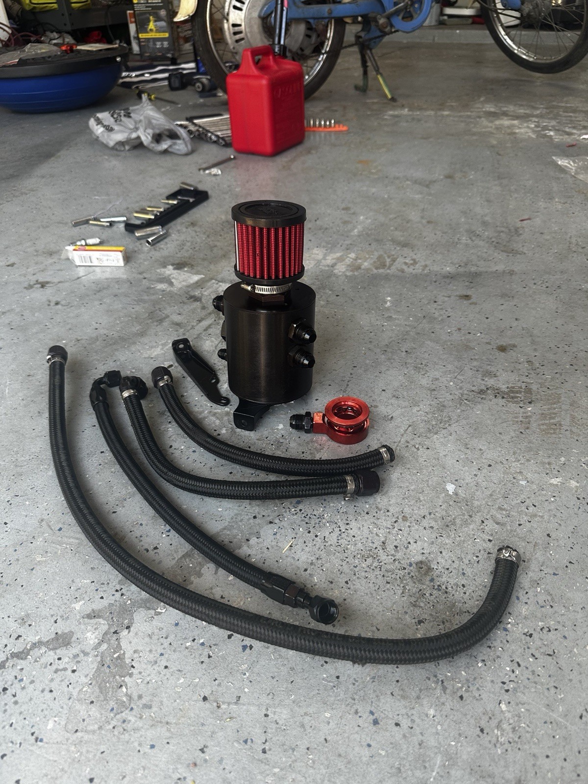 Buschur Racing Nissan R35 GT-R Billet Pro Catch Can