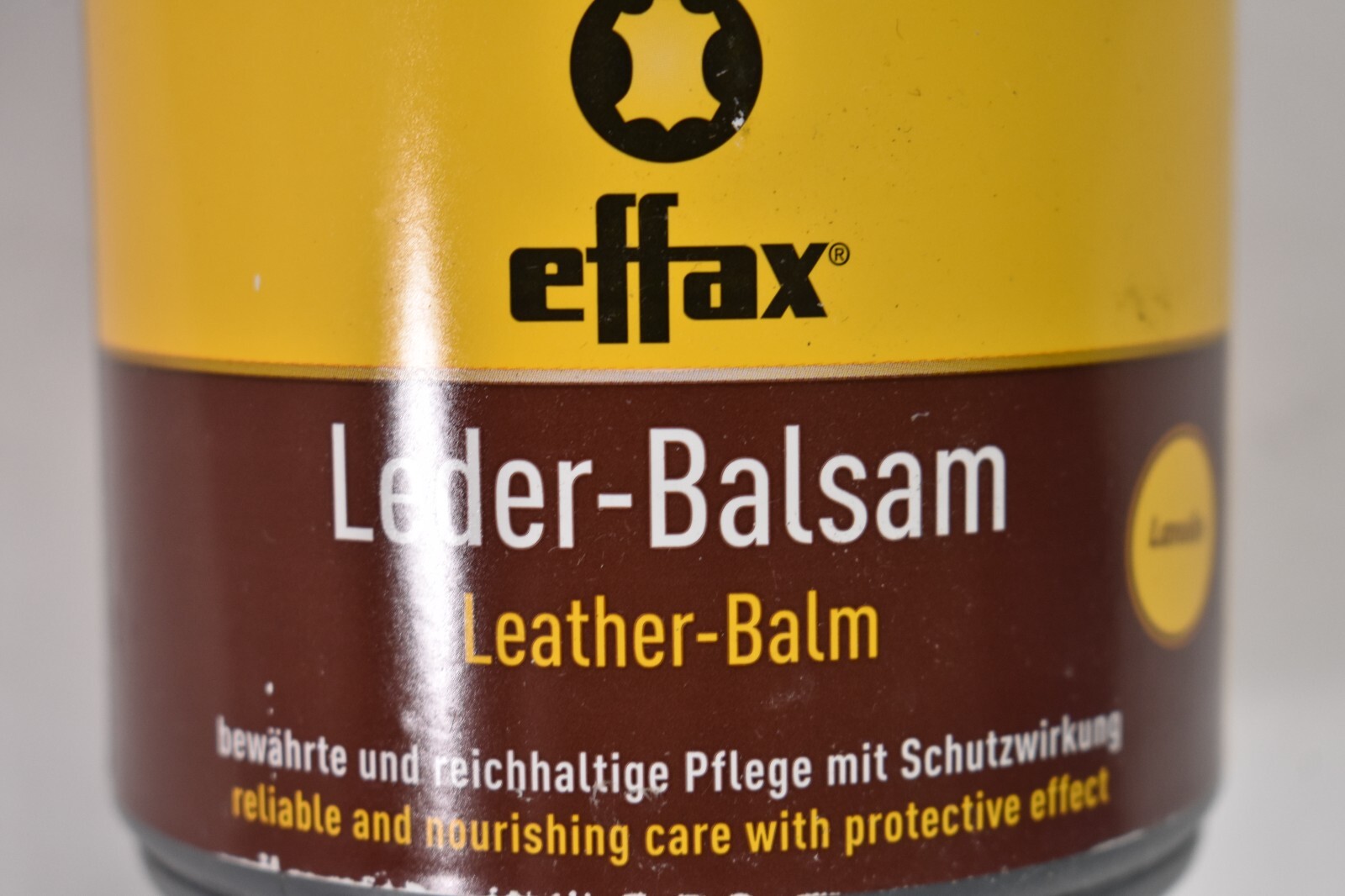 Effax Leder-Balsam Leather Balm 17oz 500mL Jar For Saddles Bridles Boots Shoes