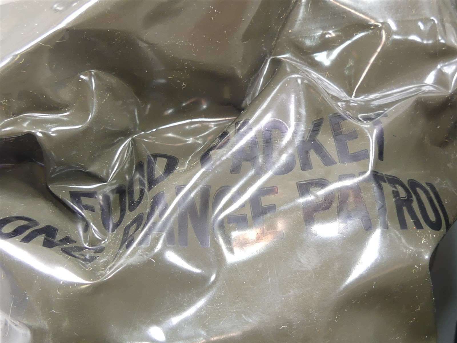 #5632 Long Range Patrol Vietnam, '70's food packet #4 BEEF WITH RICE