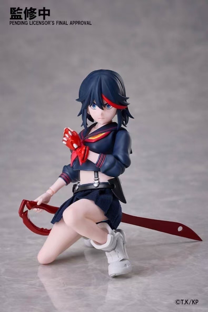 New BUZZmod. Kill la Kill Ryuko Matoi Action Figure Aniplex 1/12 Scale In Stock