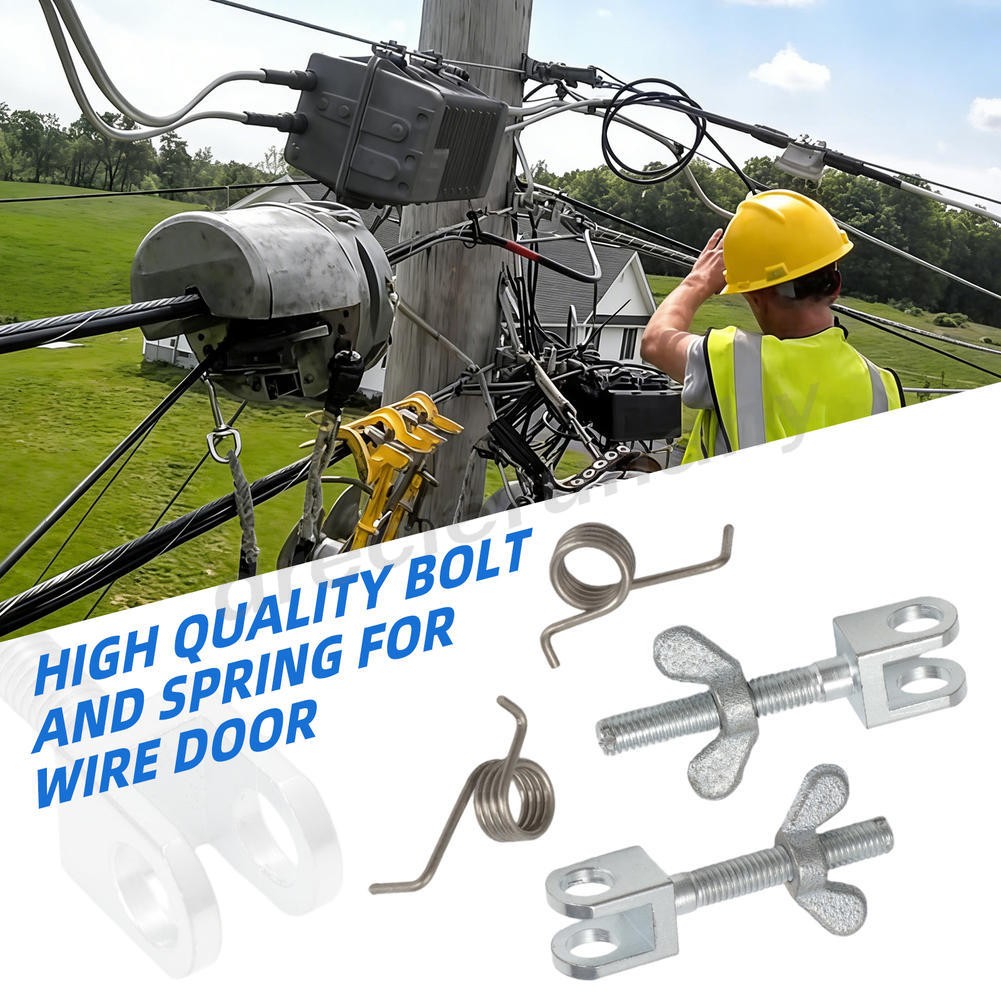 For Cable Lasher Model J & J2 & C & C2 Bolt and Spring Wire Door Stainless Steel