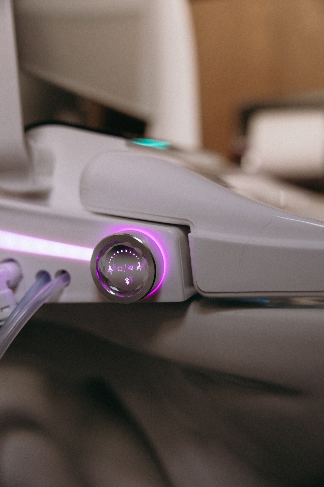 Electric Bidet Smart Toilet Seat- Elongated with Remote Control