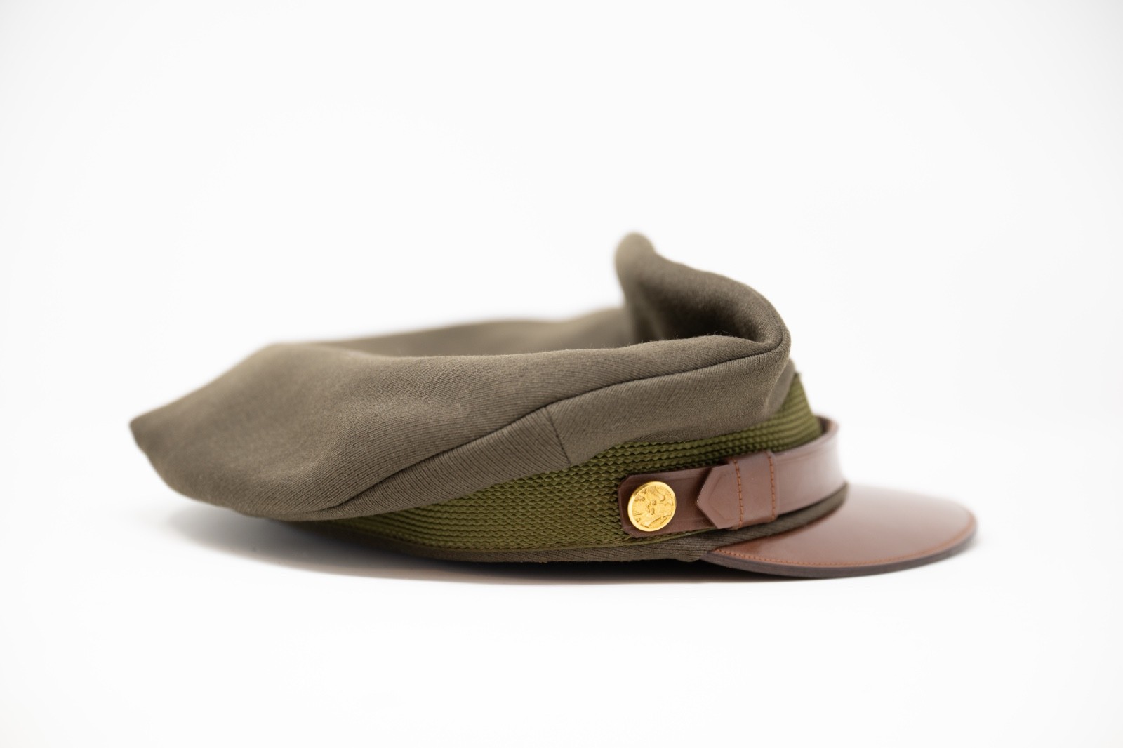 WWII US Army Air Force Officers Visor Crusher Cap Original GREAT CONDITION 7 1/4