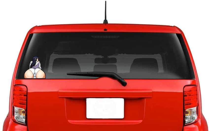 Hinata Hyuga Naruto STICKER DECAL -Booty- 4 Different Sizes