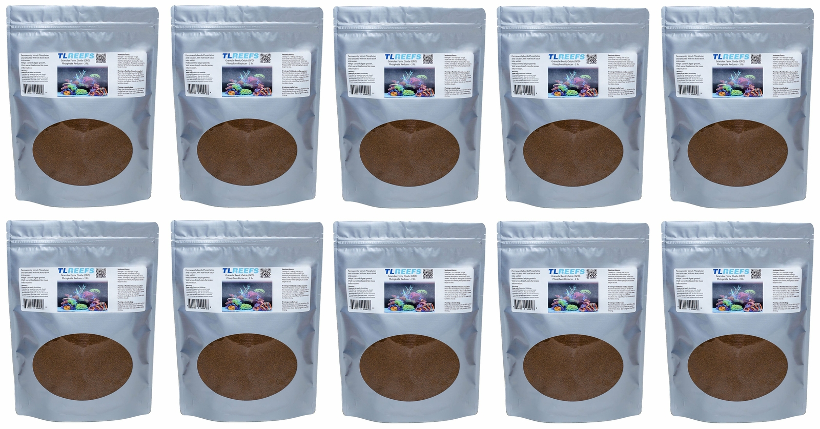 Granular Ferric Oxide (GFO) Phosphate Removal/Algae Control - Free Shipping!
