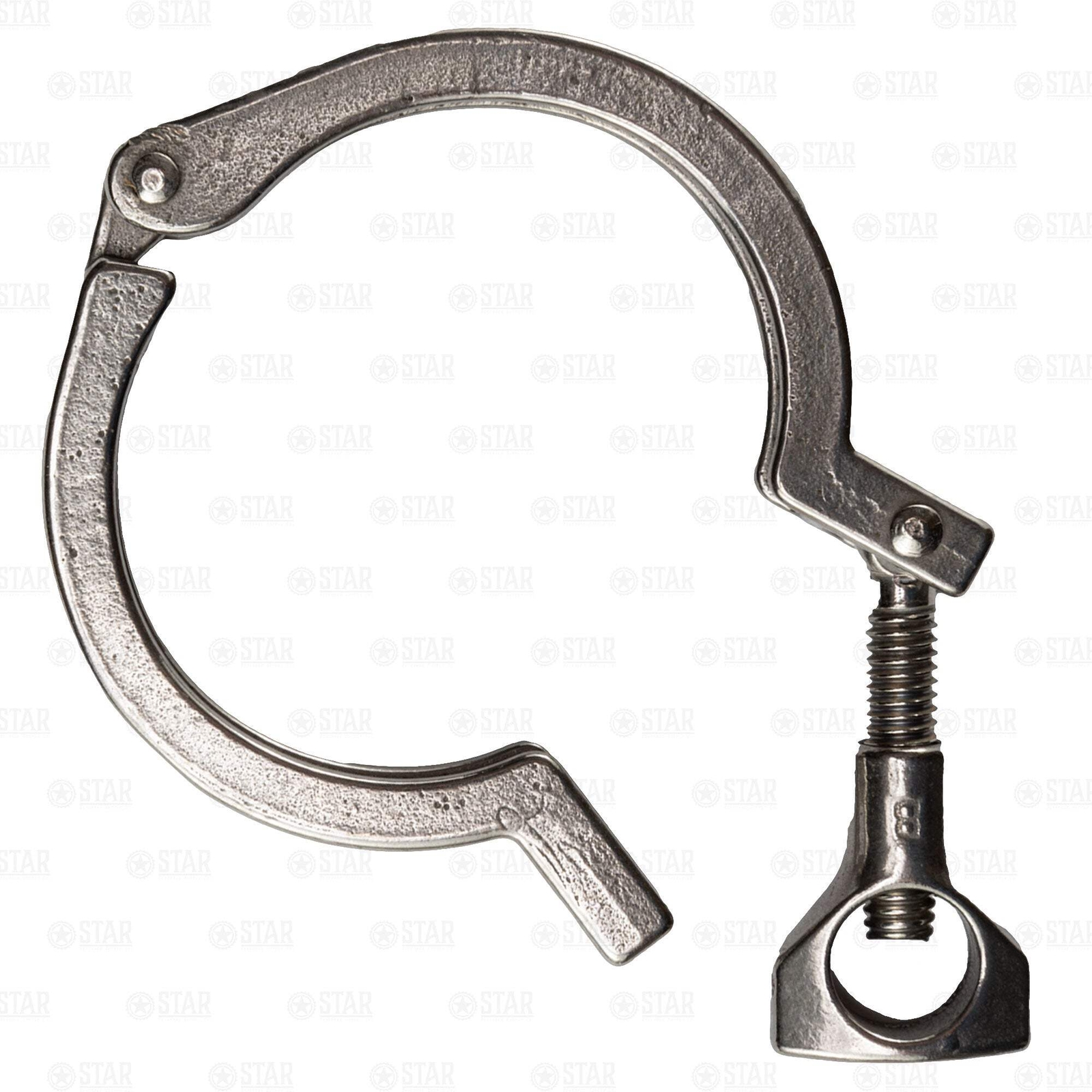 2" Tri Clover Clamp SS304 Stainless For Sankey Keg, Moonshine Distilling Columns