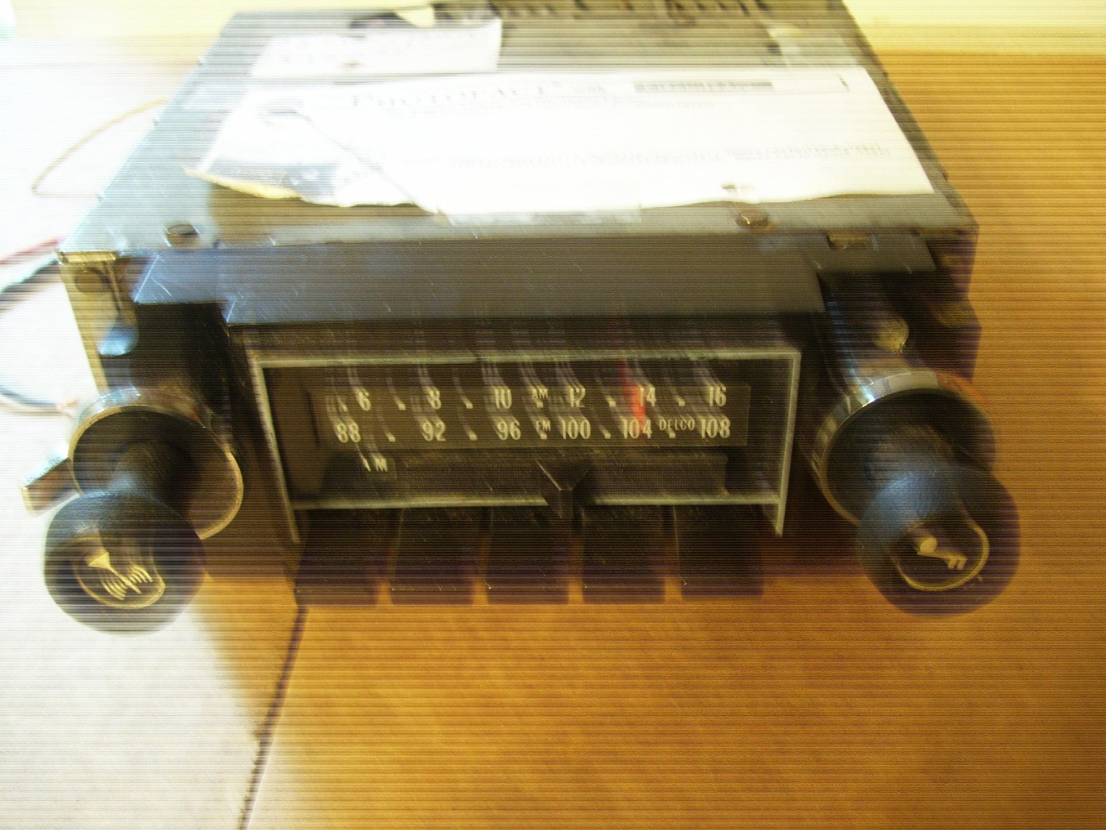 73 74 75 76 77 78 79 80 81 82 83 84 85 86 Chevy truck AM FM radio good working