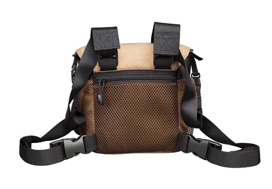 Vortex Glasspak Binocular Harness Coyote Brown Bag Case P400