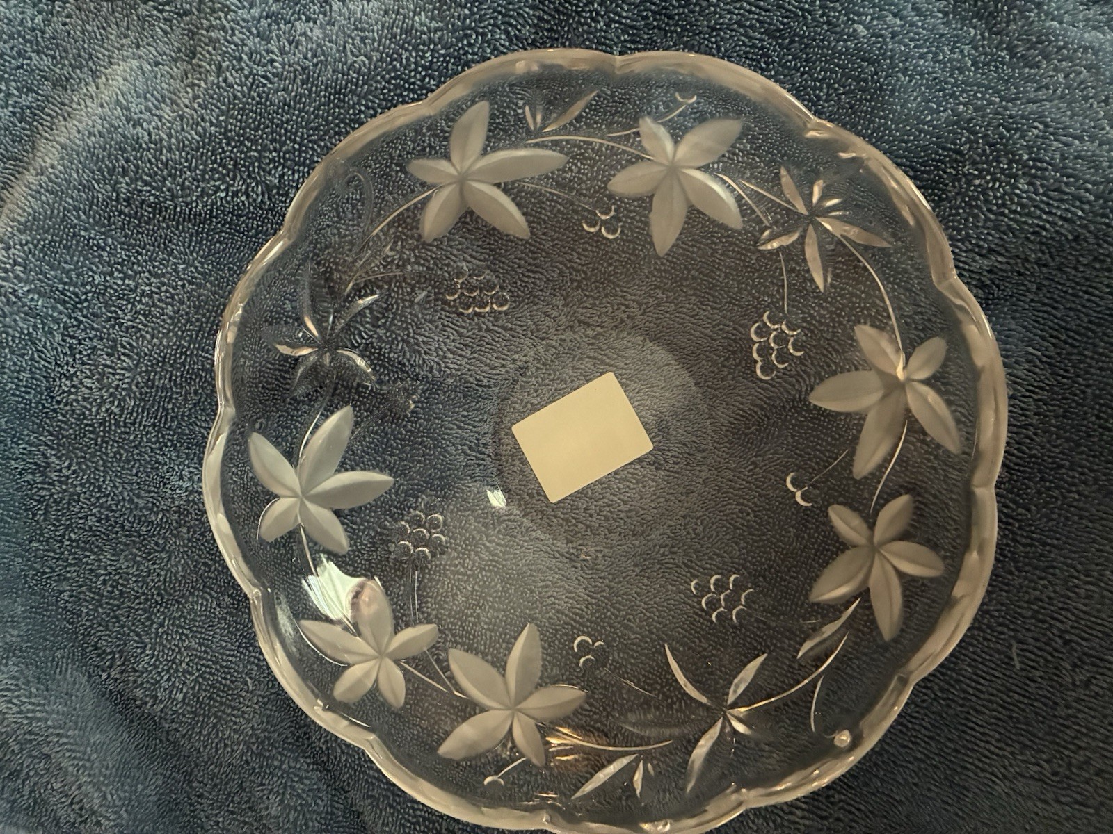 Mikasa Garden Terrace 5.5 Inch Crystal Bowl