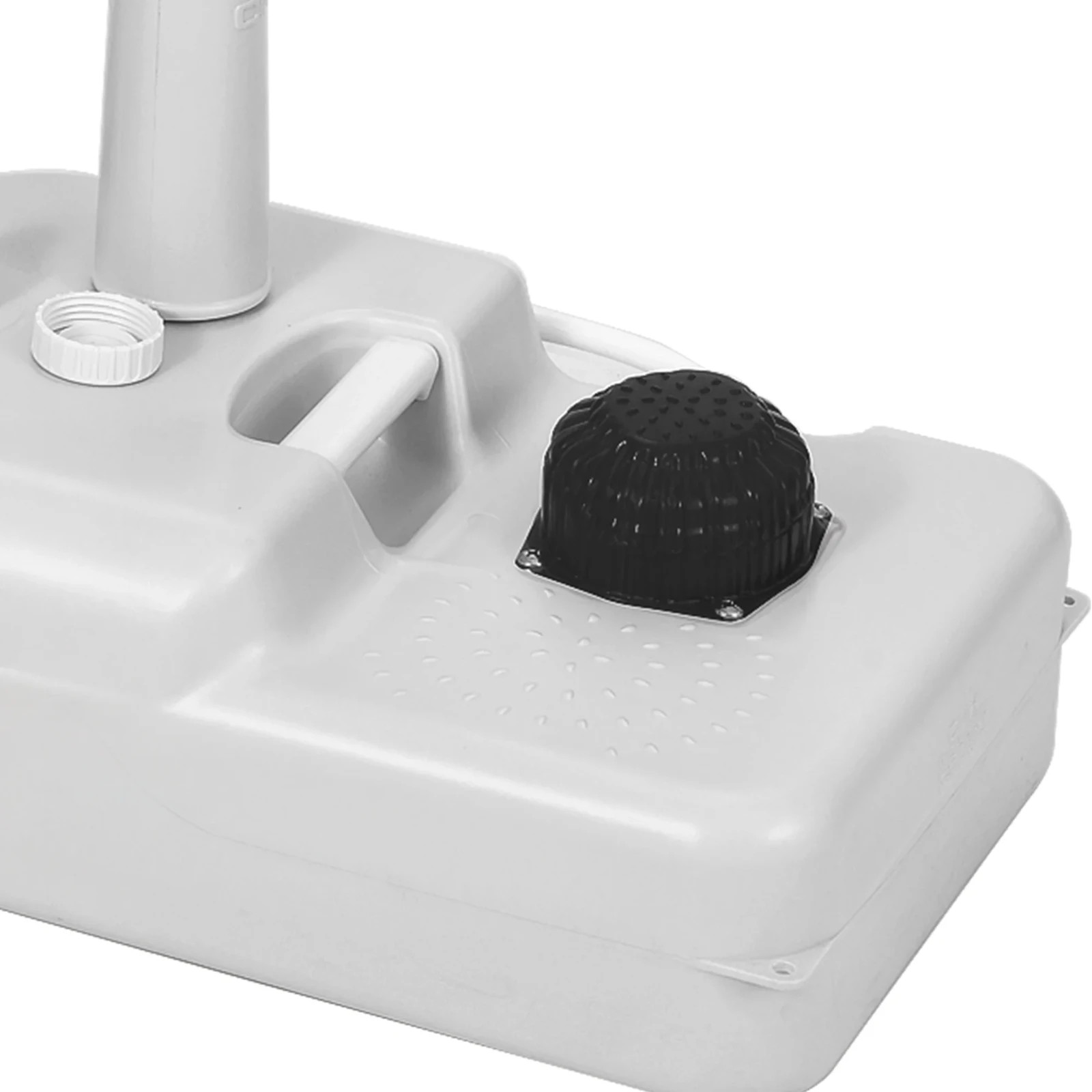 5.3GAL Portable RV Toilet + 17L Camping Sink Hand Wash Basin Station for Outdoor