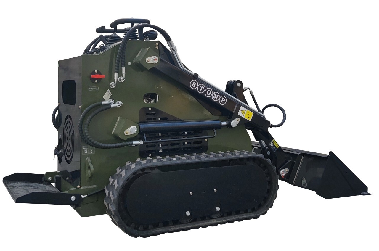 2025 NEW Skid-Steer Loader Tracked 22.1 HP Honda EPA Gasoline Engine 3 Hy Valves