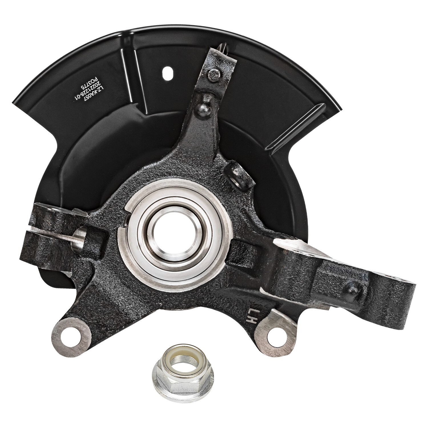 Front Left Steering Knuckle & Wheel Hub Bearing Assembly for 2011-2014 Ford Edge