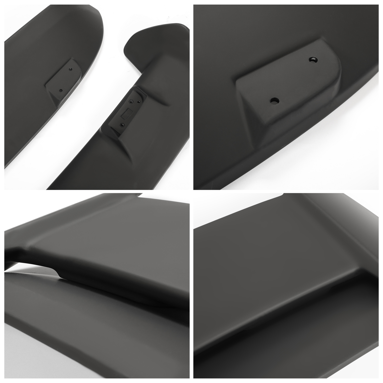 Rear Roof Spoiler Wing Black Painted For Honda Civic 96-00 Hatchback JDM R Style