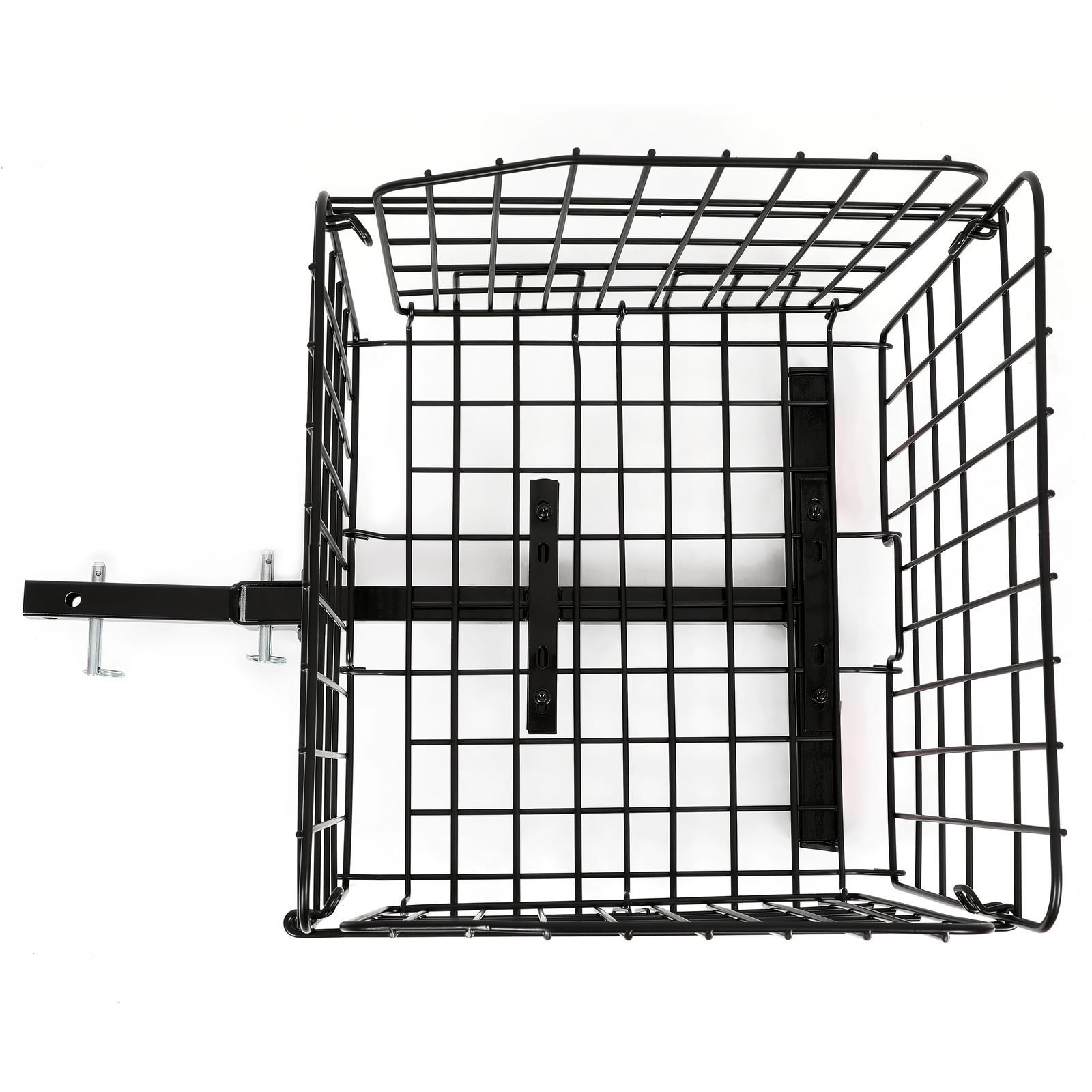 New For Most Mobility Scooters Sturdy Steel Black Folding Rear Basket Accessory