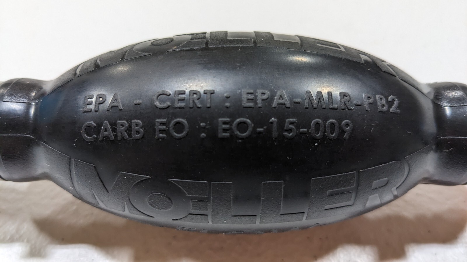 Moeller Marine Primer Bulb w/ dual 3/8" check valves