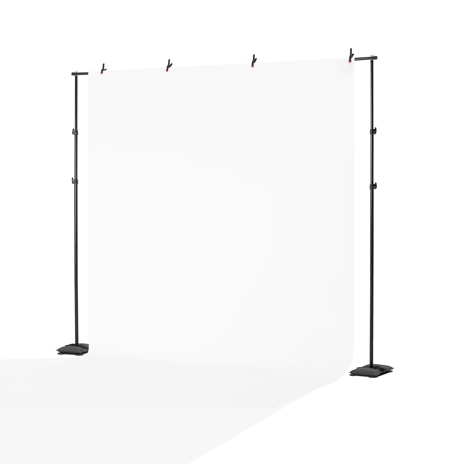 VEVOR Backdrop Stand Background Stand Kit 8.5 x 10 ft for Party & Photo Studio