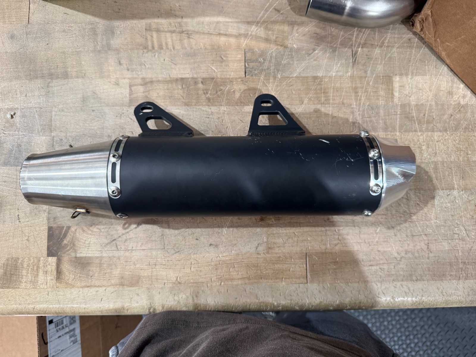 Dasa Exhaust Full System PHX-24 Ed. Raptor 700 2015+ Black/Brush/White OPEN BOX