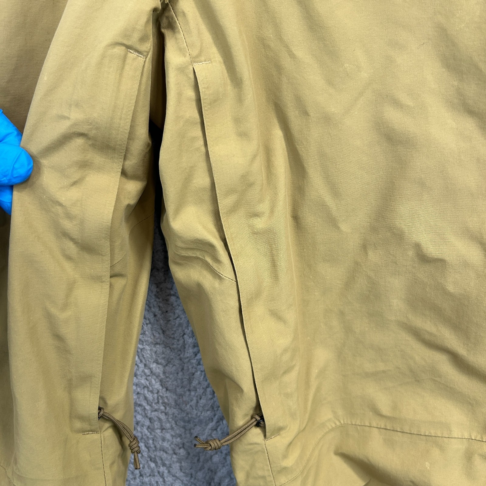 REI CO-OP Powderbound Mens Large Beige Tan Insulated Ski Snowboard Snow Pants