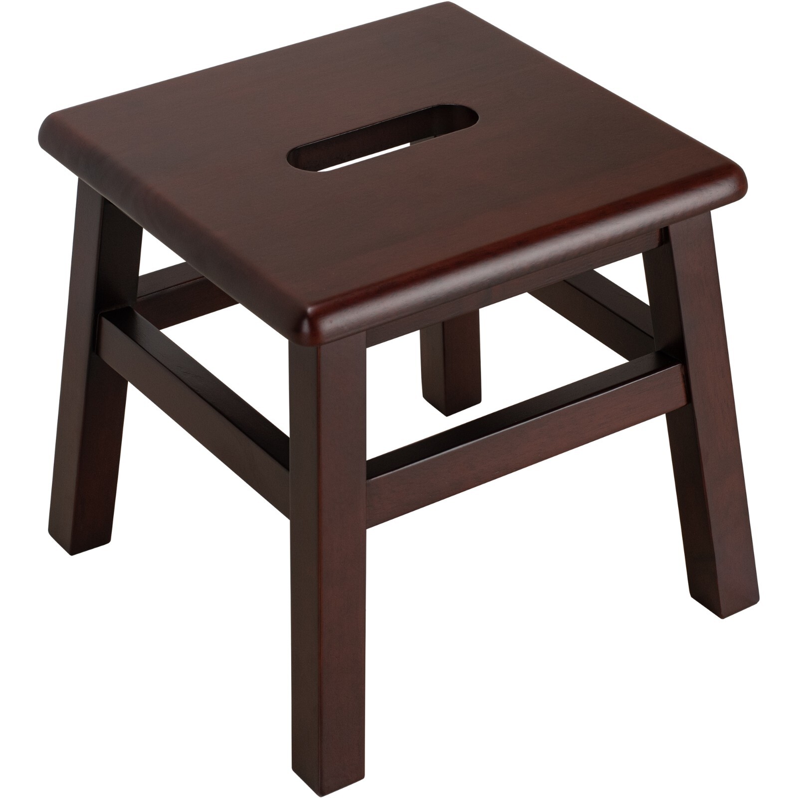 eHemco Solid Hardwood Step Stool/Footstool, 12.25 Inches (Collectible)