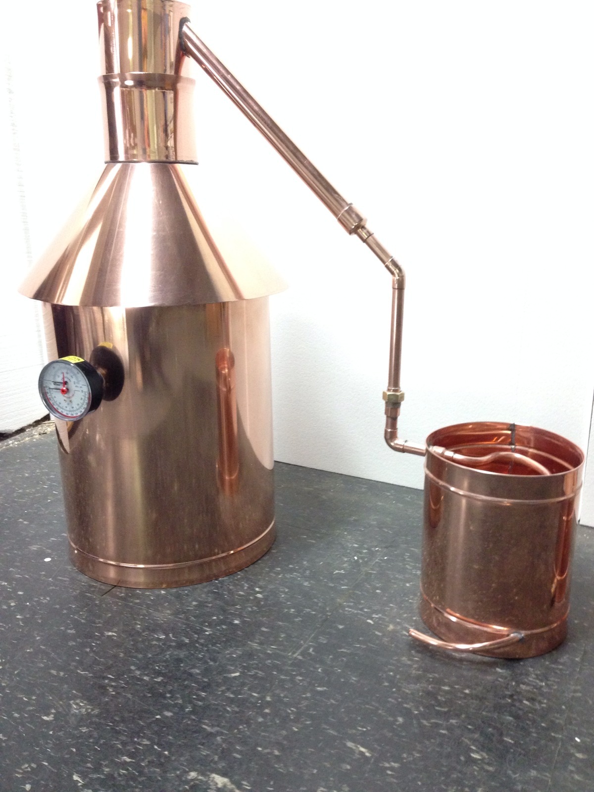 Moonshine Still 10 Gallon - StillZ Heavy Duty Copper Still+Thumper+Worm