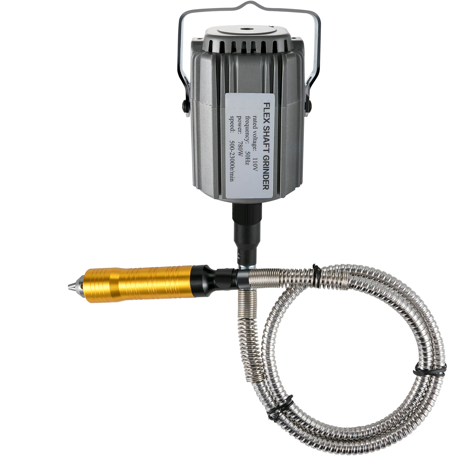 VEVOR 780W Rotary Flex Shaft Grinder Hanging Grinding Carver Electric Tool Kits