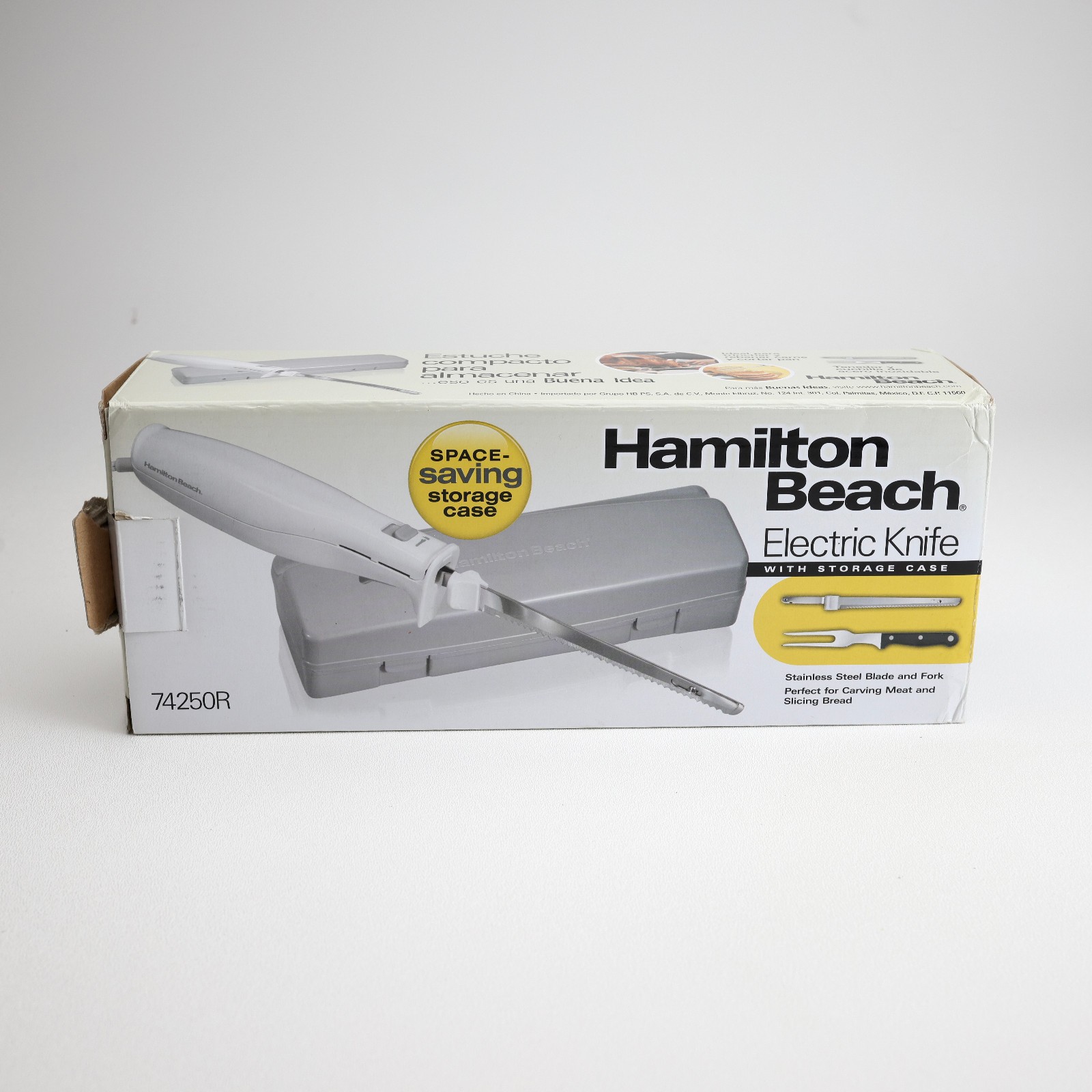 Hamilton Beach Electric Knife for Carving Meats, Poultry, Bread, Pre-Owned