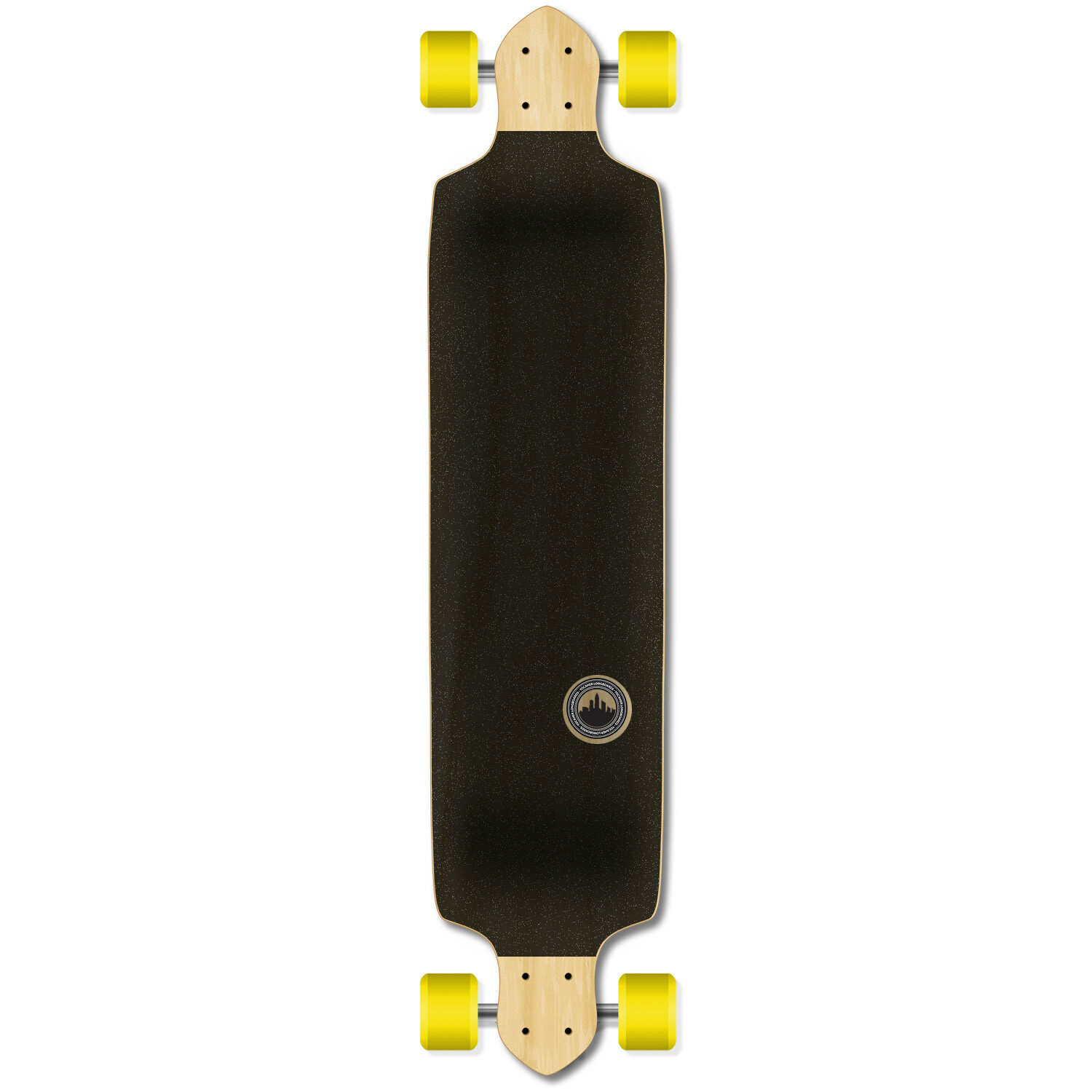 Yocaher Drop Down Longboard Complete - In the Pines : Red