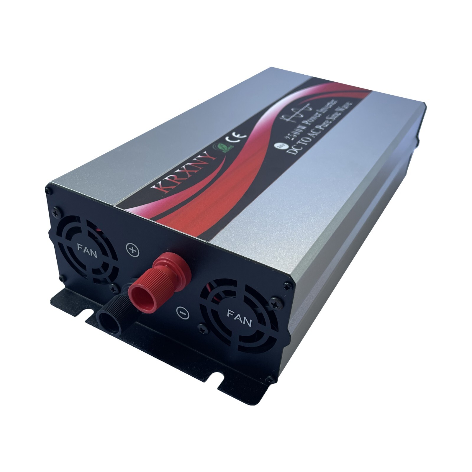 2500W Power Inverter 12V/24V/48V DC to 110V 120V AC 60HZ Pure Sine Wave From US