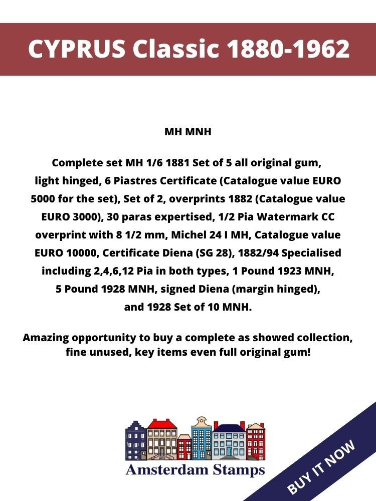 CYPRUS Classic 1880-1962 MH MNH Please Read Description!