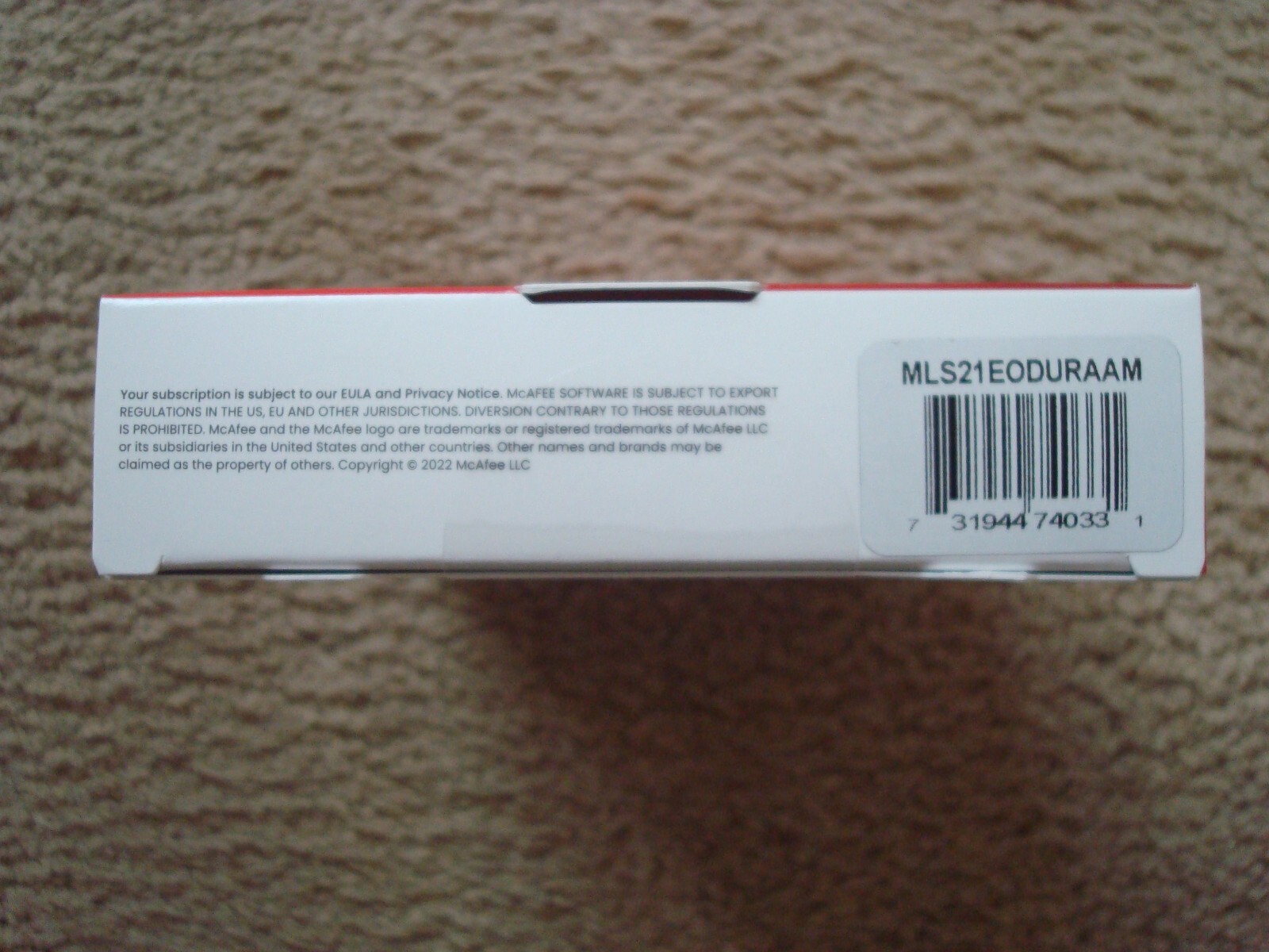 McAfee LiveSafe 2024 Unlimited Devices, Antivirus Internet, 1 Year, Sealed Box!