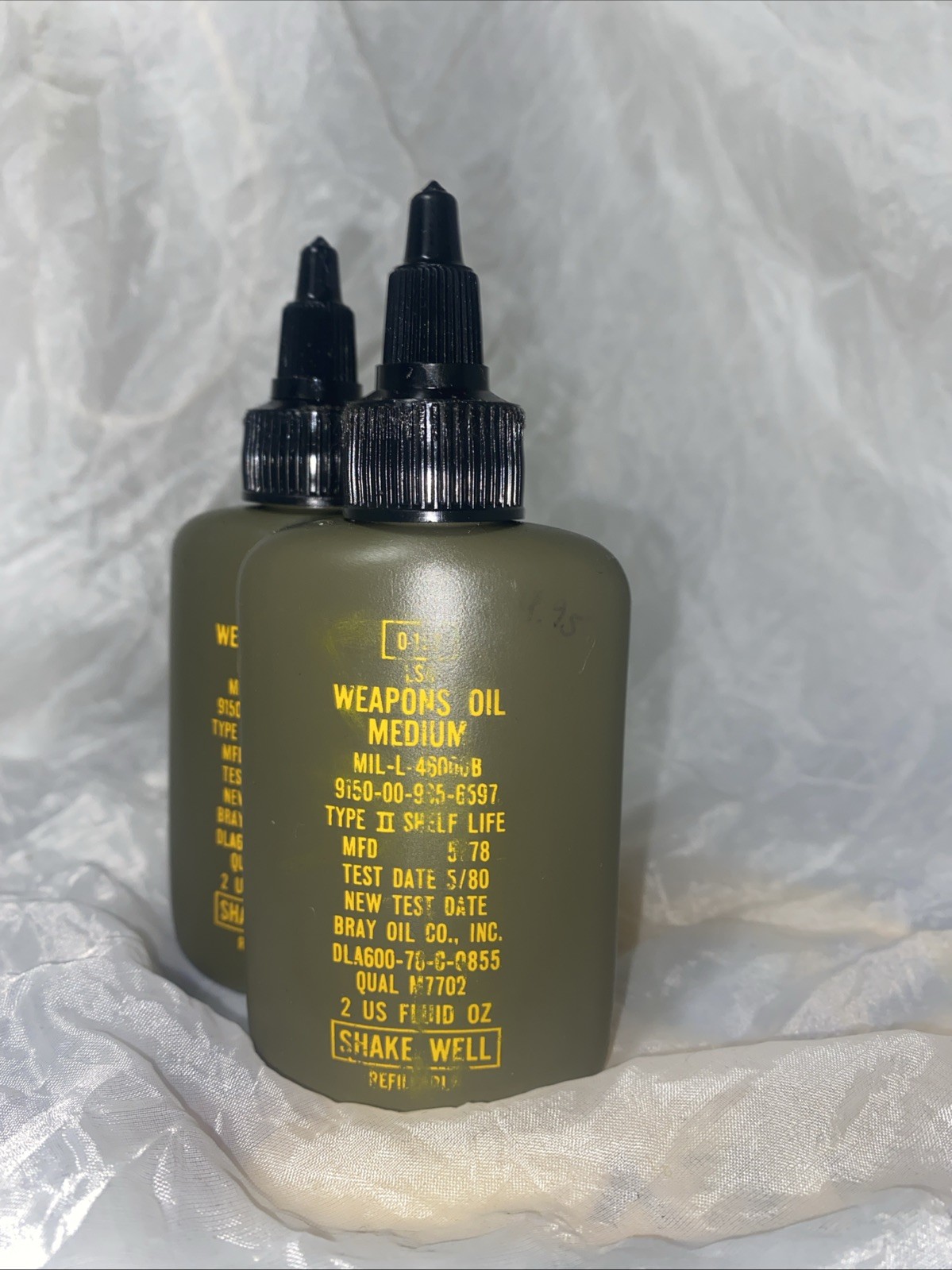 LSA Weapons Oil Medium 2 OZ Bray Oil Company Vintage 2 Ounces