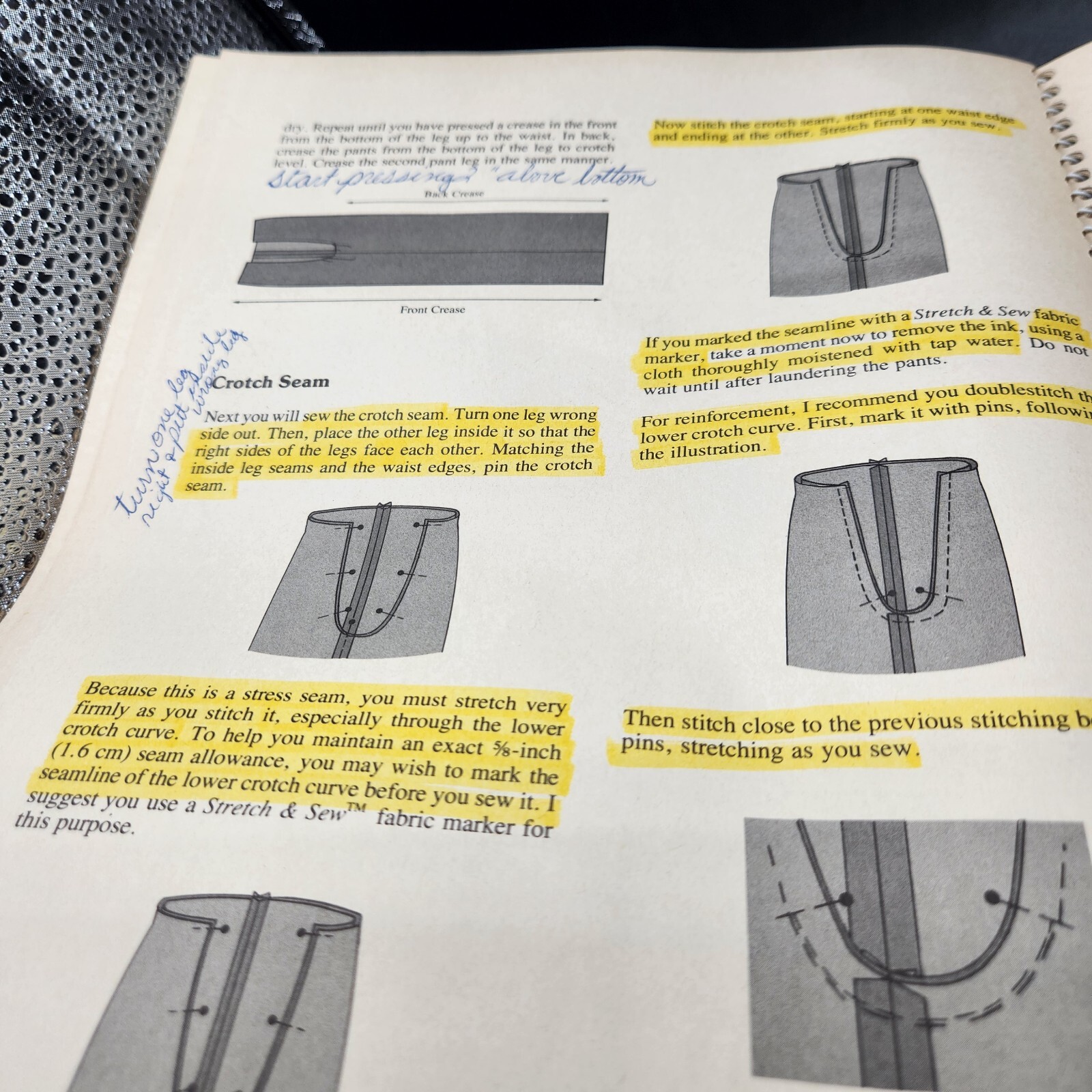 The Ann Person Method Sewing Book 1 Vintage 1978 Book Is Well Loved