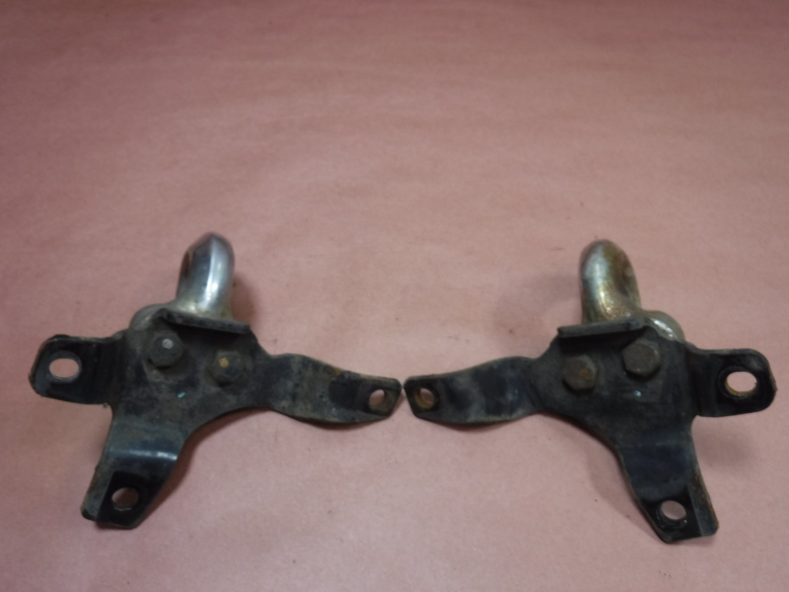 Jeep Grand Cherokee WJ 99-04 Factory Front Tow Hooks Hook Set Chrome OEM