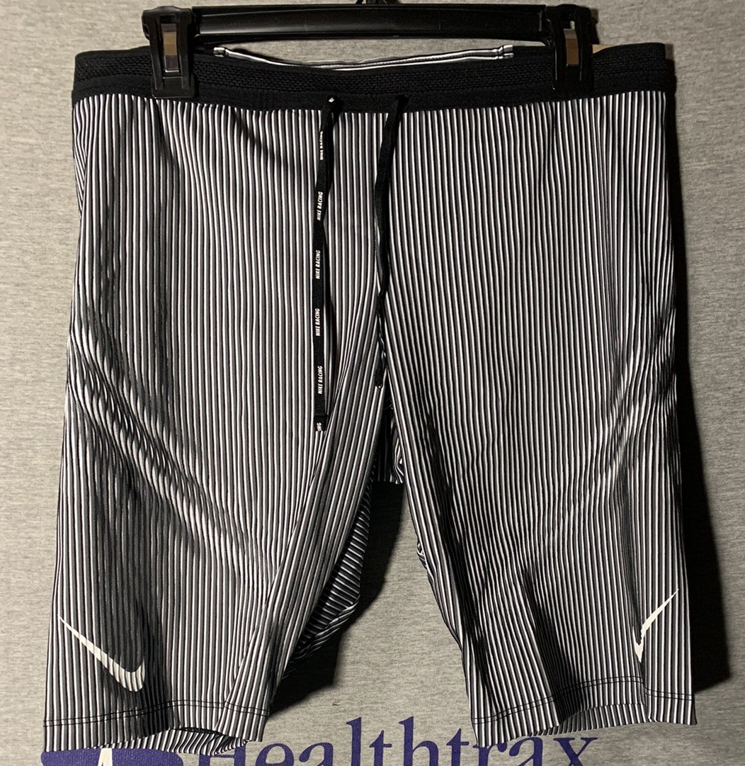 Nike Men's Aeroswift Dri-FIT ADV Tights 1/2 Length Running FN3369-013 Sz L