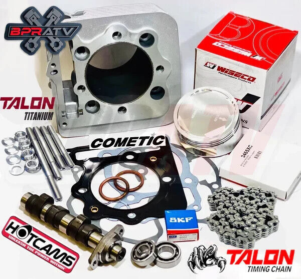 Honda 400EX 87m Big Bore Kit Stage 2 Hotcam +2 Cylinder Piston 416cc Top End Kit